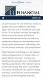 Mobile Screenshot of 4tfinancial.com